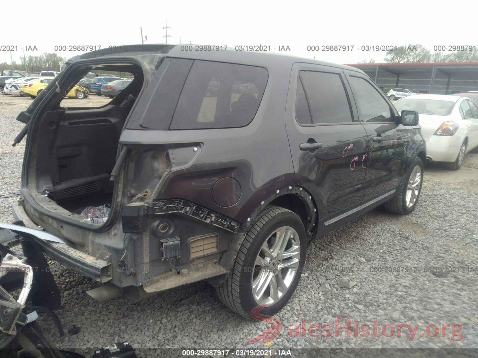 1FM5K7D84HGC61476 2017 FORD EXPLORER