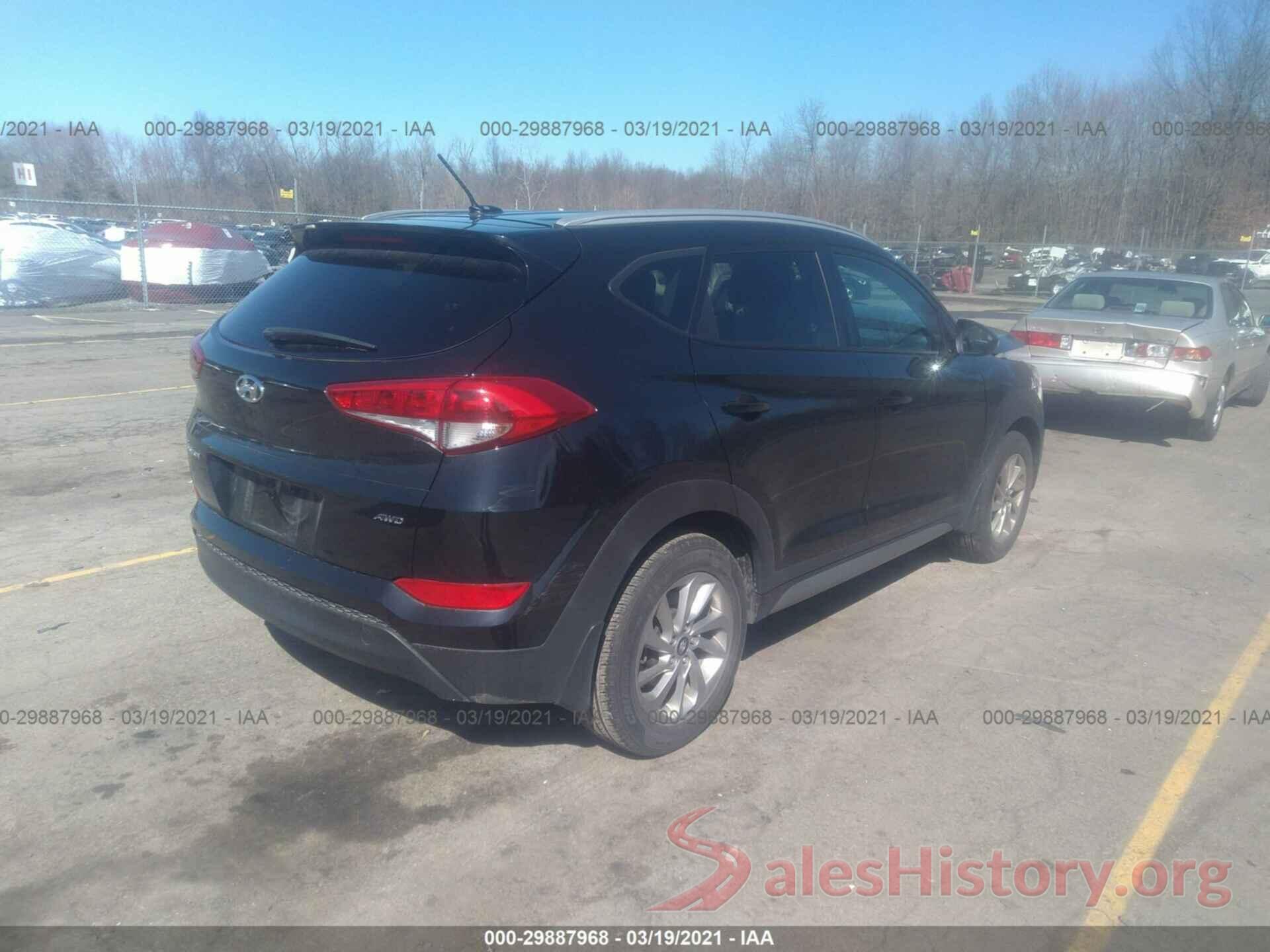 KM8J3CA40HU262437 2017 HYUNDAI TUCSON