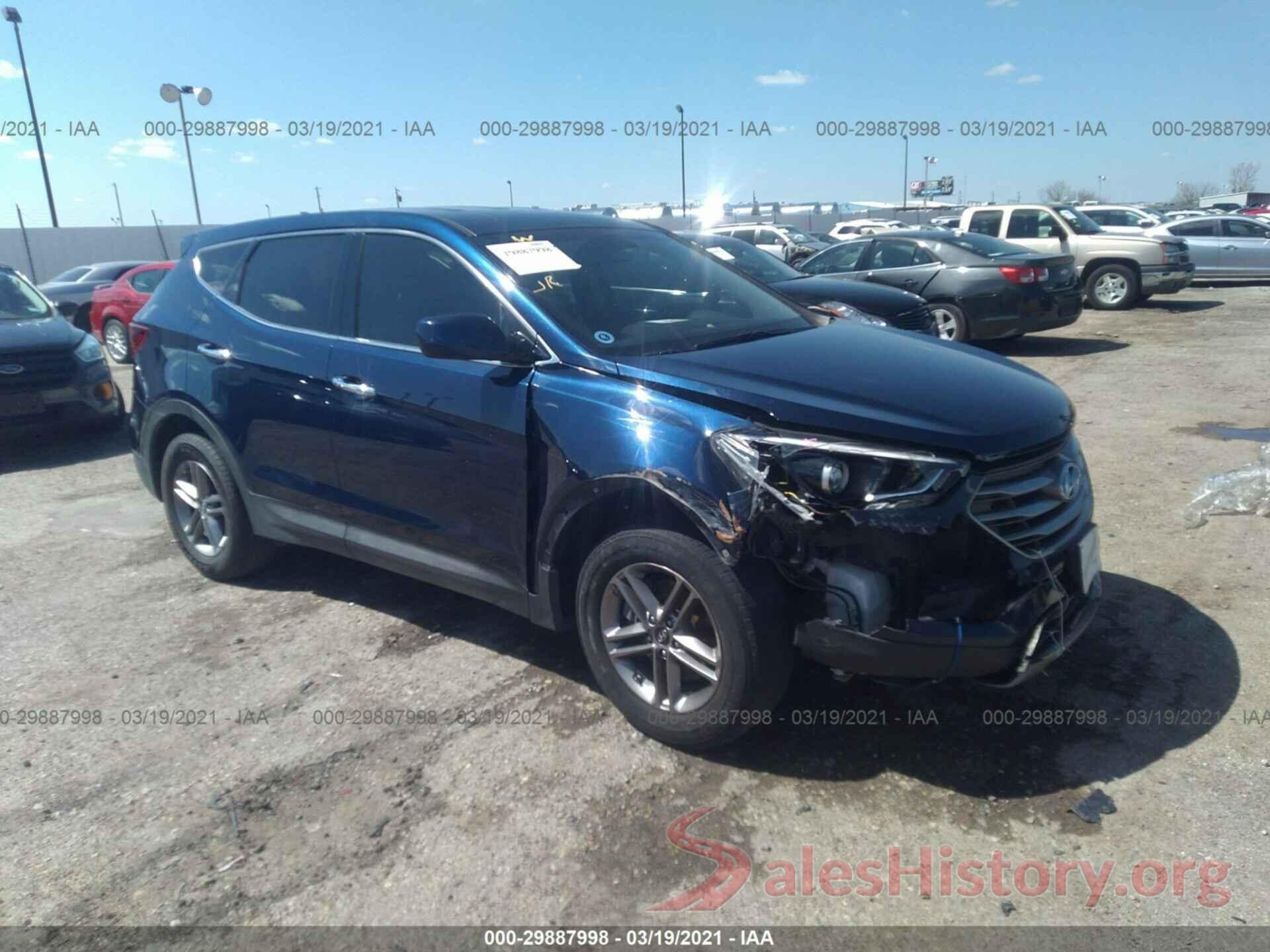 5XYZT3LB4HG473404 2017 HYUNDAI SANTA FE SPORT