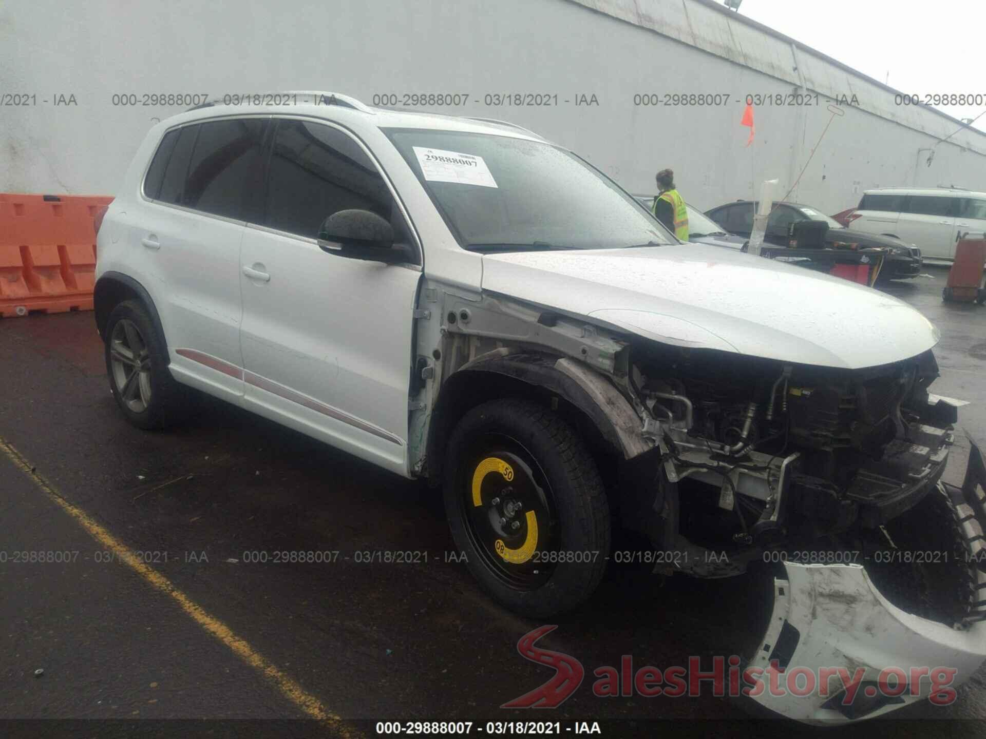 WVGTV7AX0HK008727 2017 VOLKSWAGEN TIGUAN