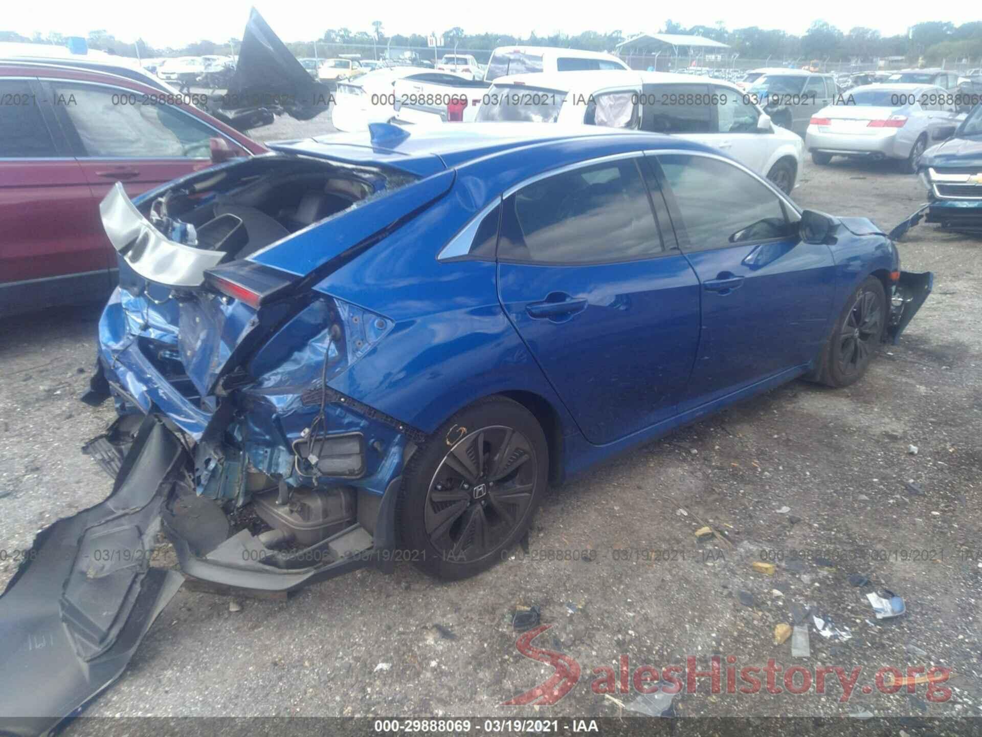 SHHFK7H89HU232213 2017 HONDA CIVIC HATCHBACK