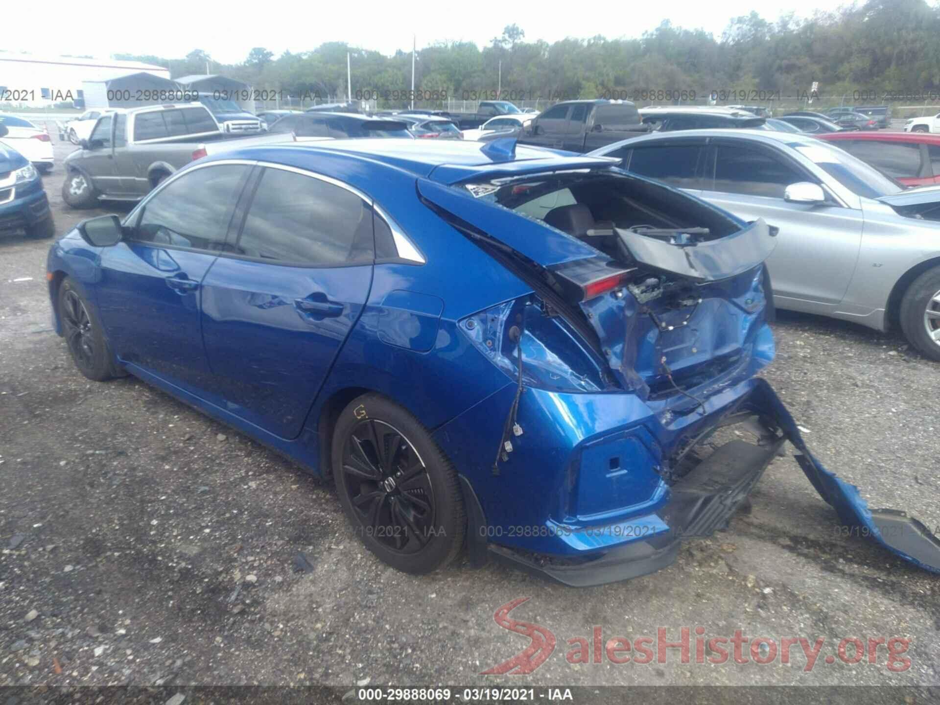 SHHFK7H89HU232213 2017 HONDA CIVIC HATCHBACK