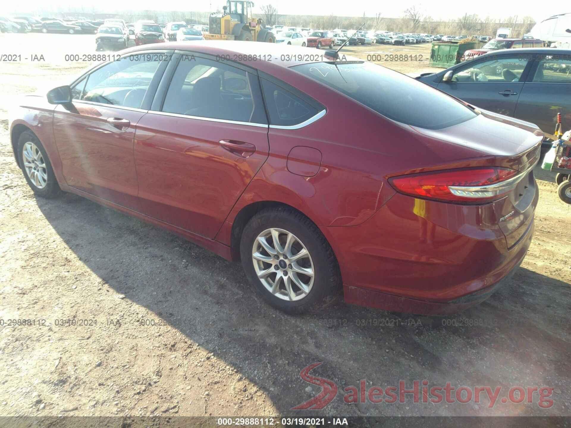 3FA6P0HD7HR108467 2017 FORD FUSION