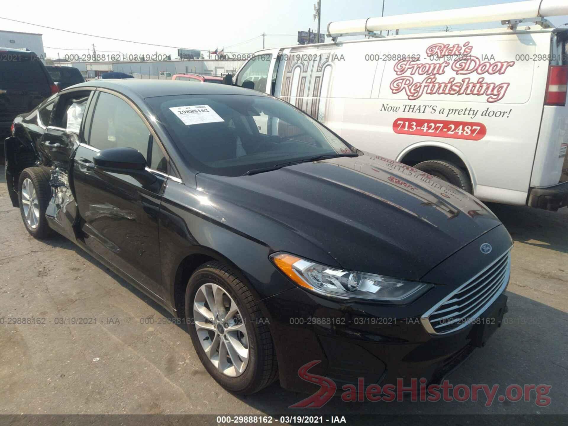 3FA6P0HD9LR167738 2020 FORD FUSION