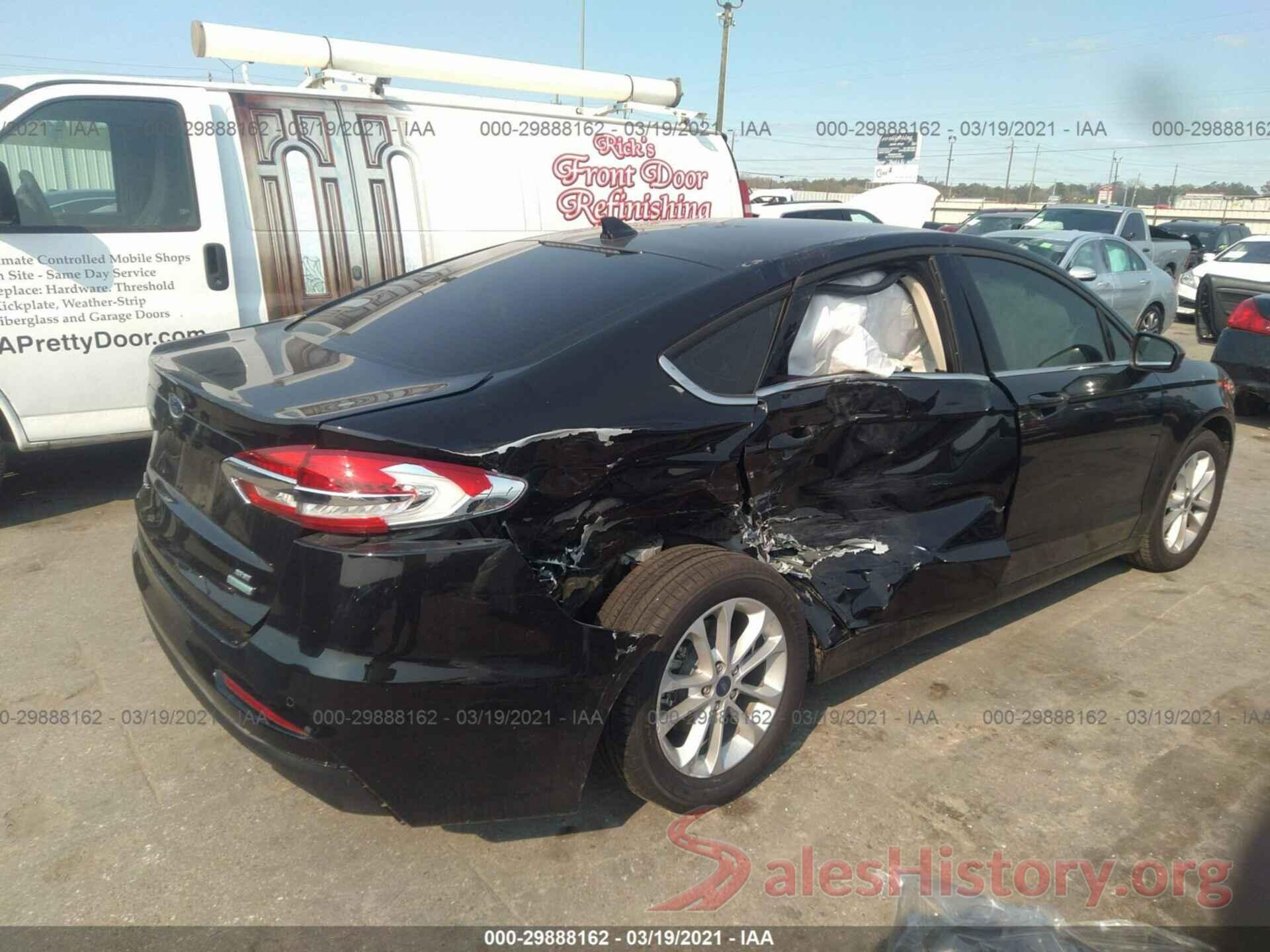 3FA6P0HD9LR167738 2020 FORD FUSION