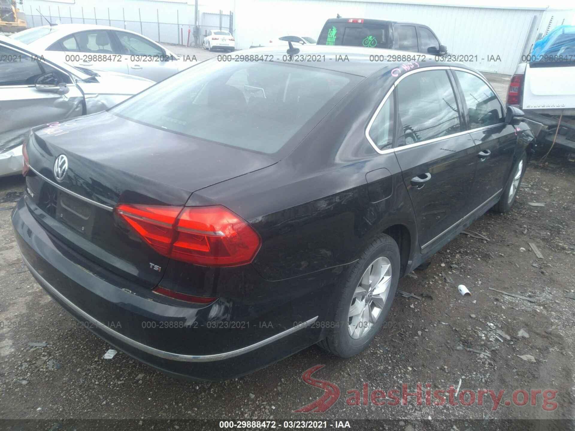 1VWAS7A33GC055273 2016 VOLKSWAGEN PASSAT