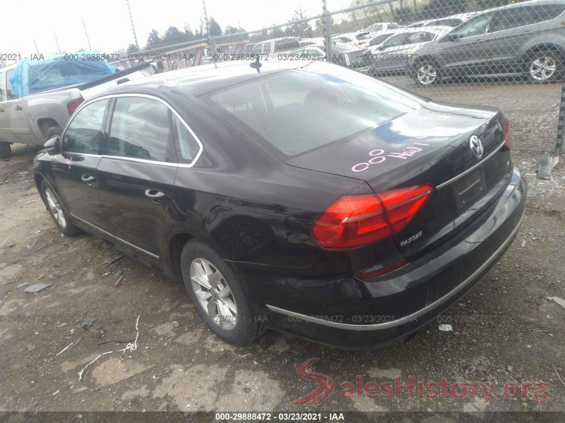 1VWAS7A33GC055273 2016 VOLKSWAGEN PASSAT