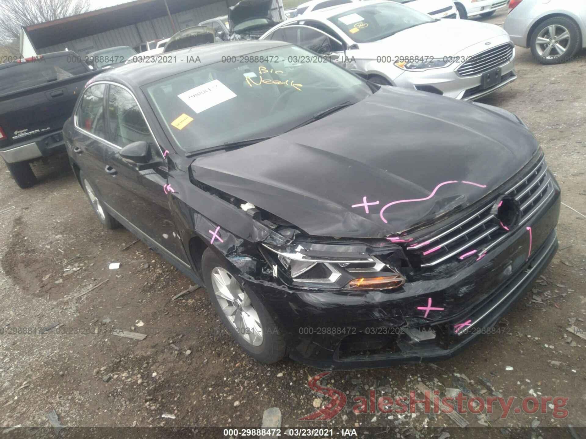 1VWAS7A33GC055273 2016 VOLKSWAGEN PASSAT