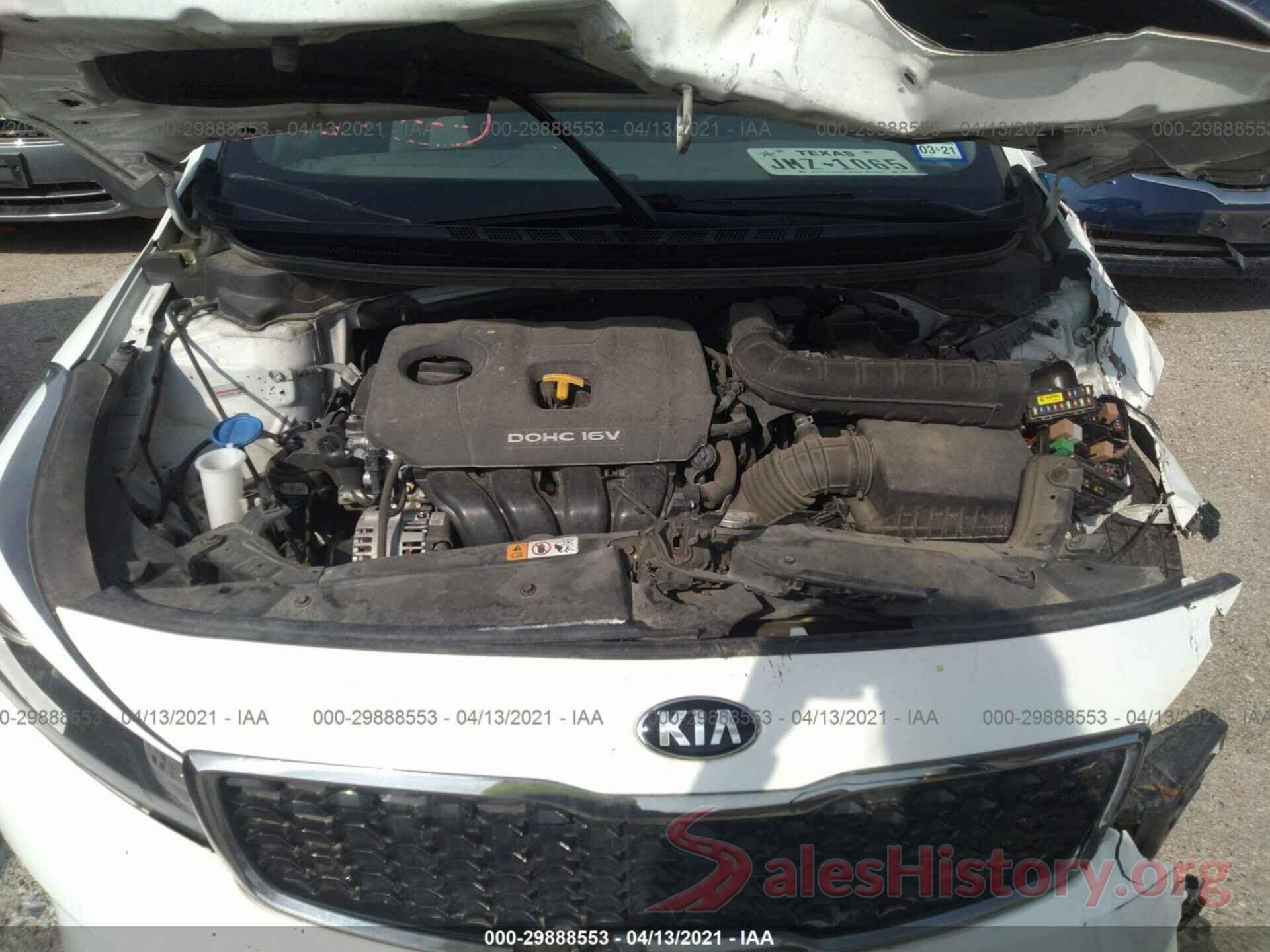 3KPFK4A77HE027609 2017 KIA FORTE