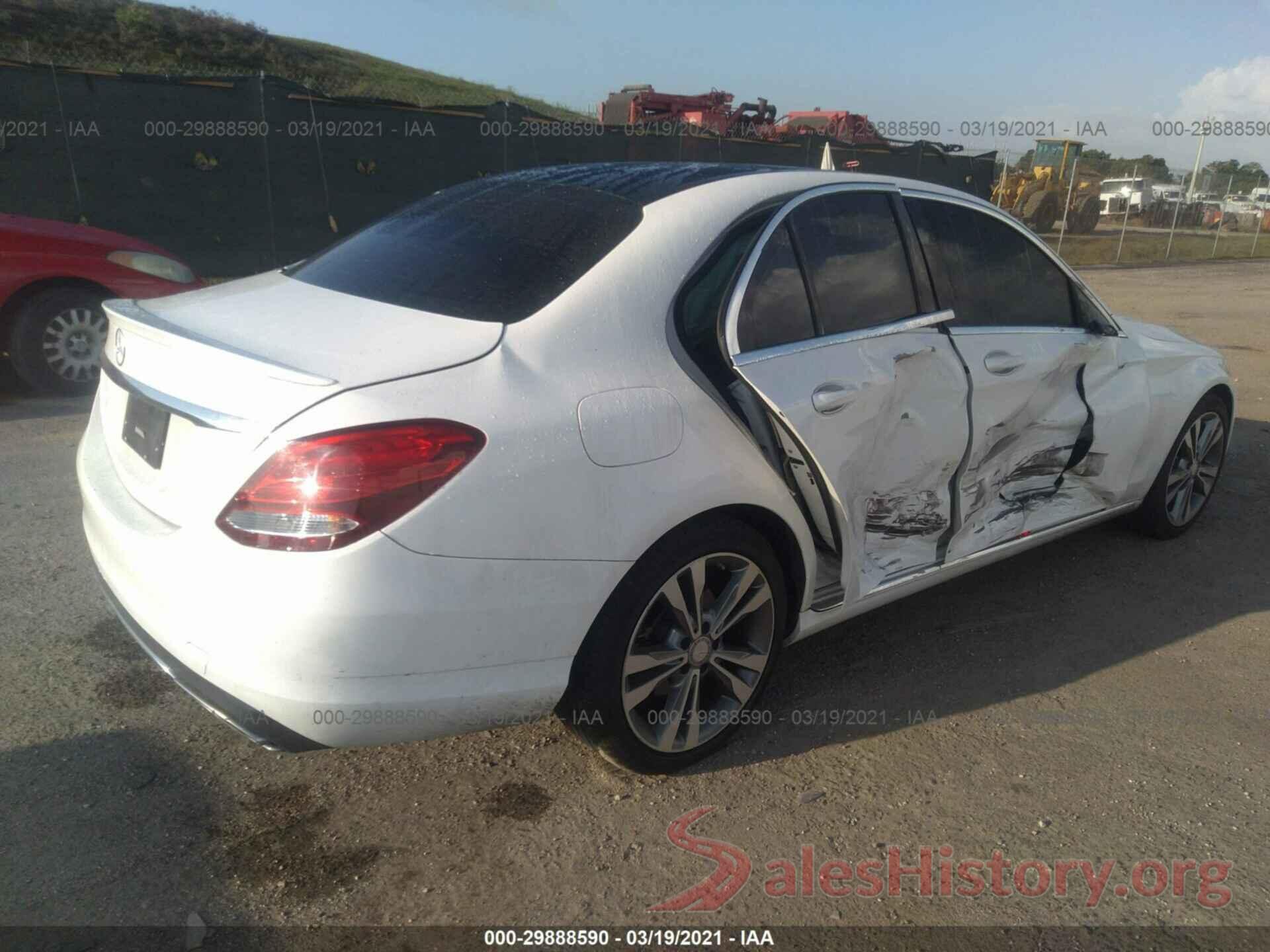 55SWF4JB0HU205121 2017 MERCEDES-BENZ C-CLASS