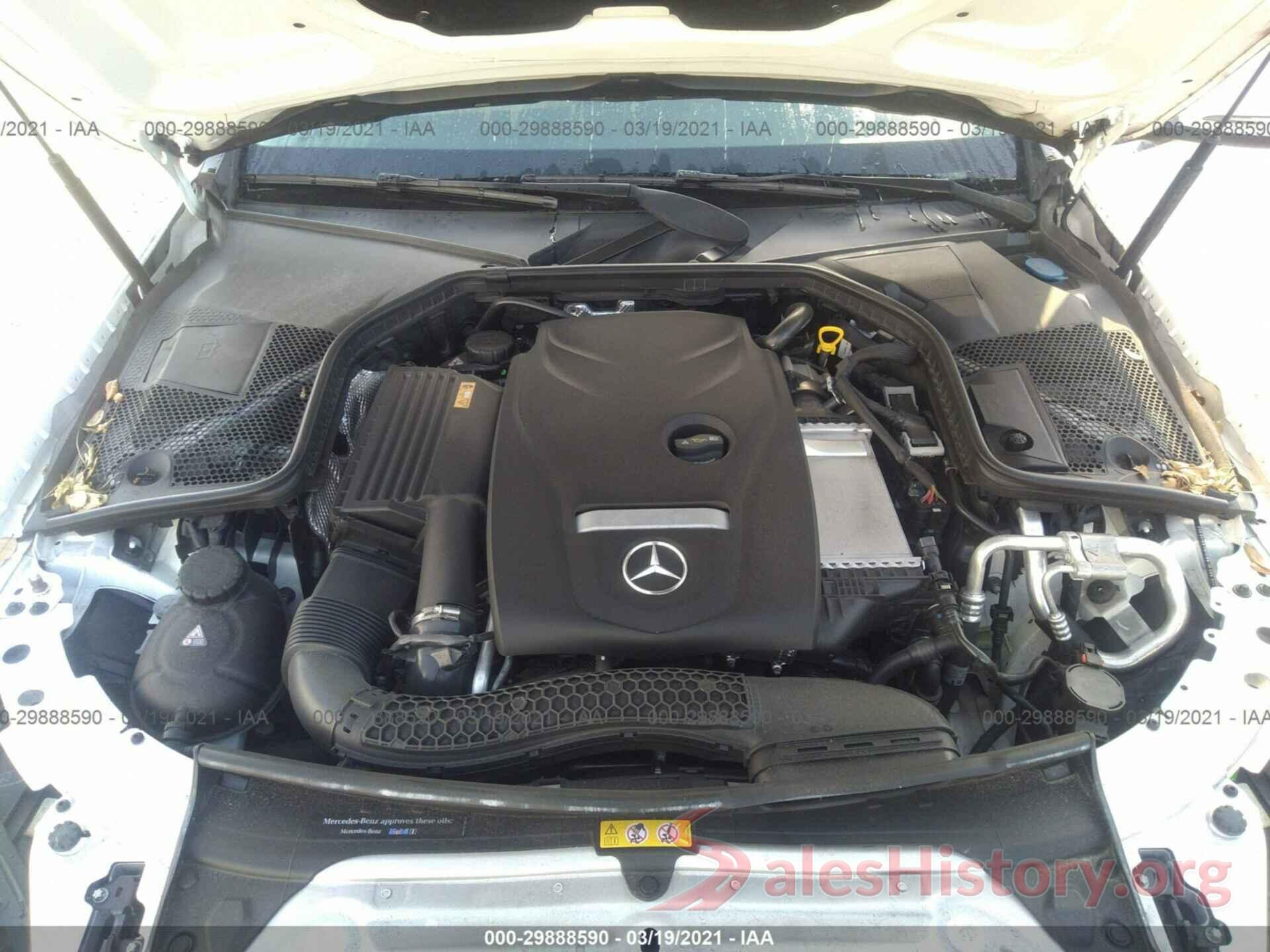 55SWF4JB0HU205121 2017 MERCEDES-BENZ C-CLASS