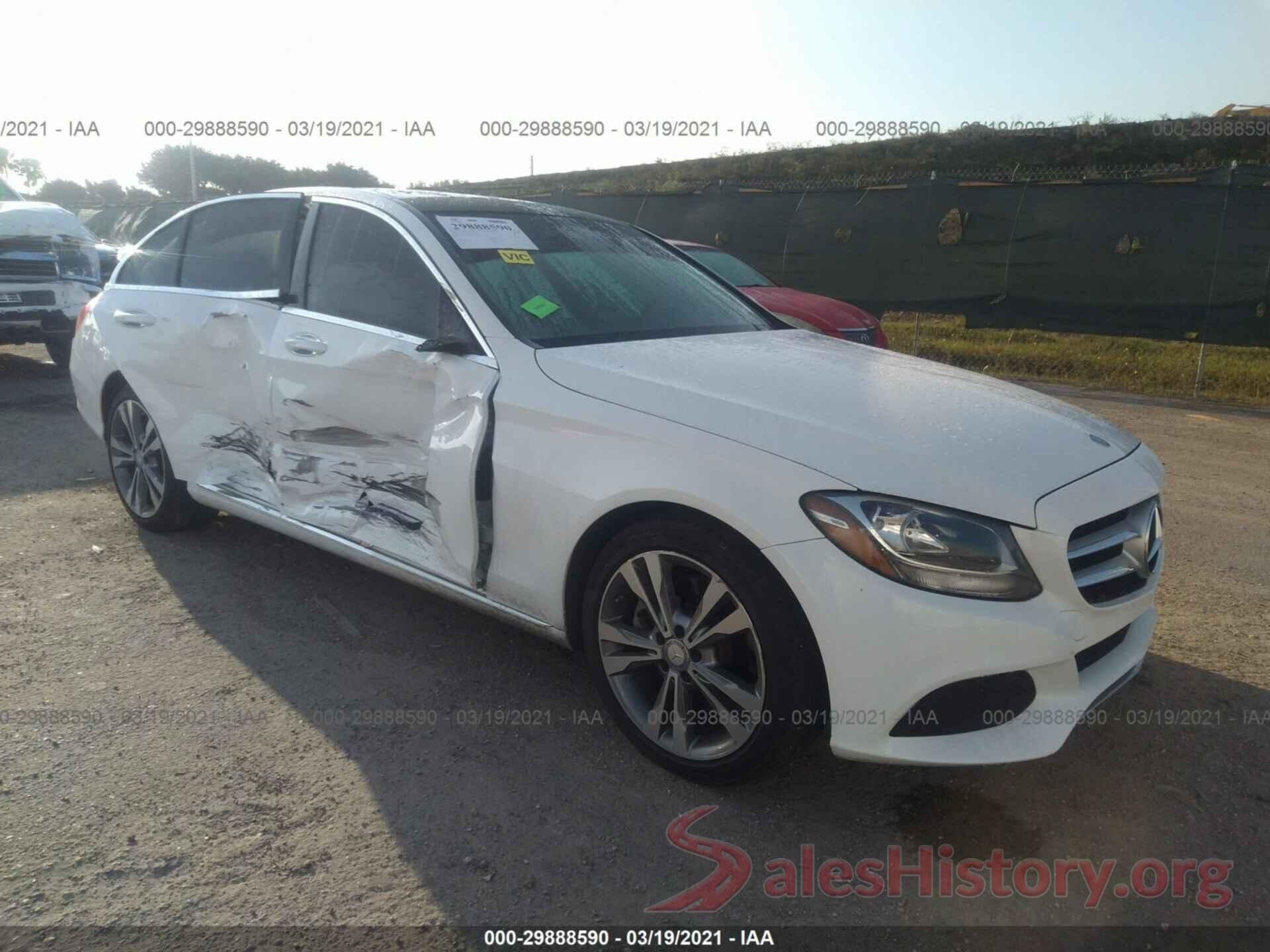 55SWF4JB0HU205121 2017 MERCEDES-BENZ C-CLASS