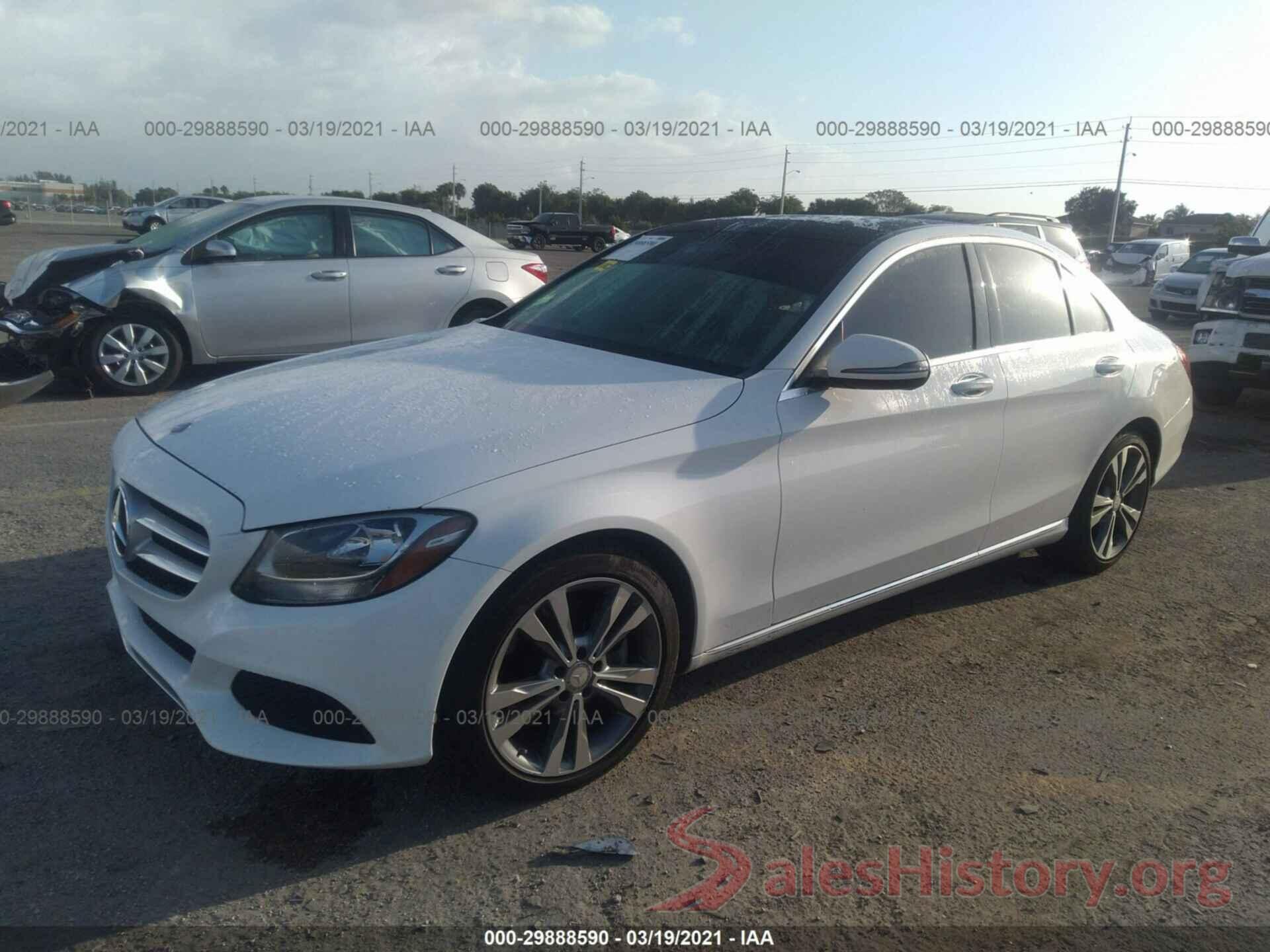 55SWF4JB0HU205121 2017 MERCEDES-BENZ C-CLASS