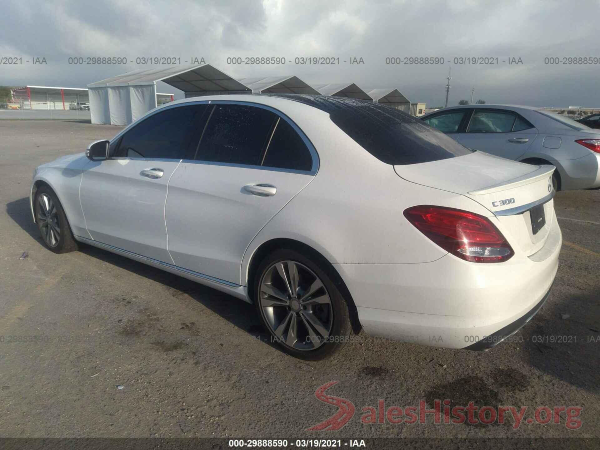 55SWF4JB0HU205121 2017 MERCEDES-BENZ C-CLASS