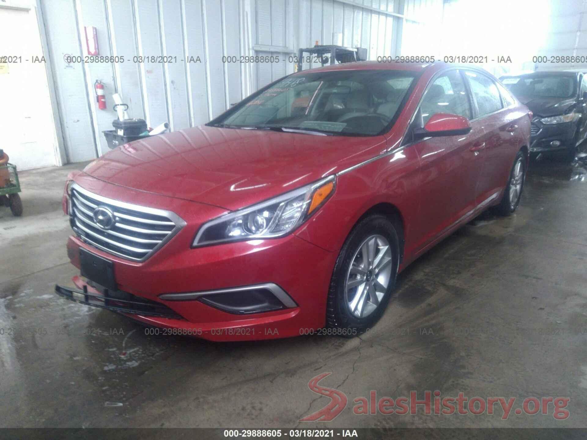 5NPE24AF4HH549418 2017 HYUNDAI SONATA