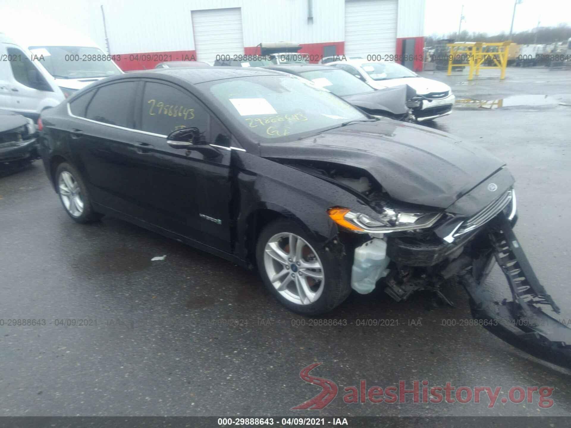 3FA6P0LU7JR152207 2018 FORD FUSION HYBRID