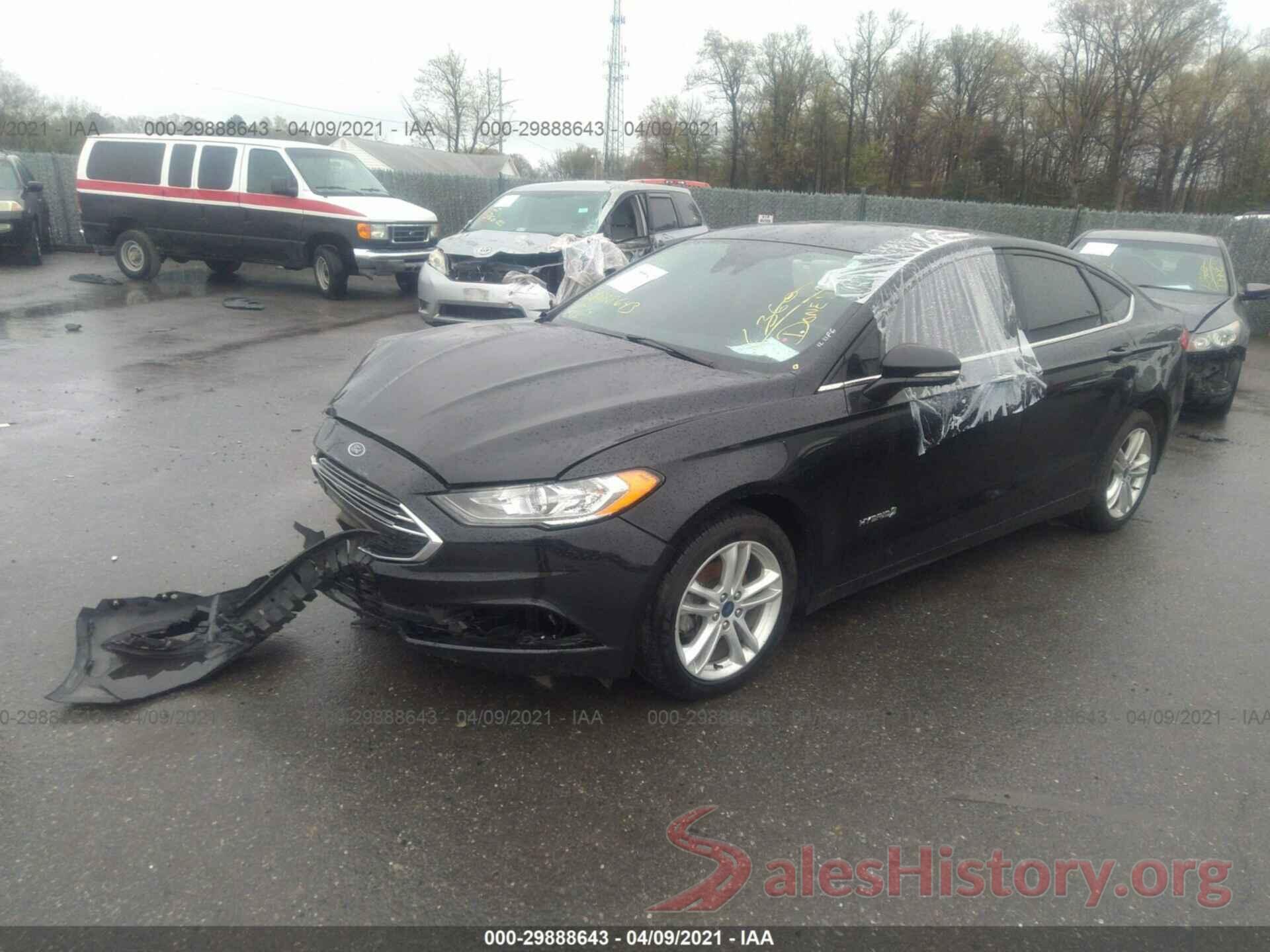 3FA6P0LU7JR152207 2018 FORD FUSION HYBRID