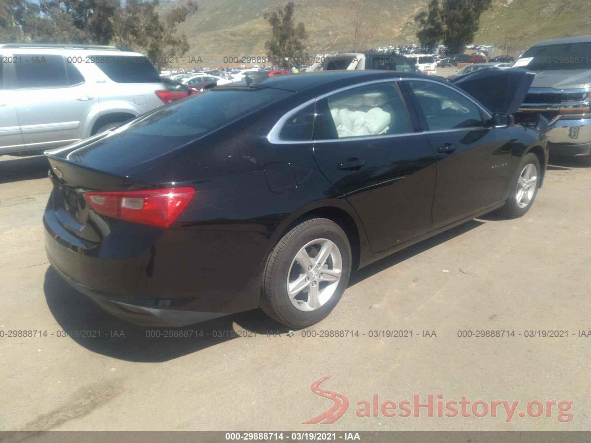 1G1ZB5ST6LF147780 2020 CHEVROLET MALIBU