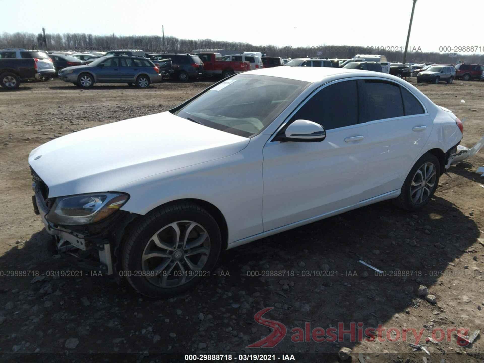 55SWF4KB5GU173909 2016 MERCEDES-BENZ C-CLASS