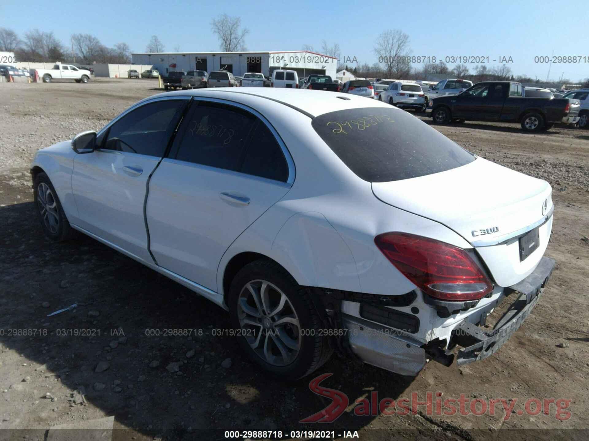 55SWF4KB5GU173909 2016 MERCEDES-BENZ C-CLASS