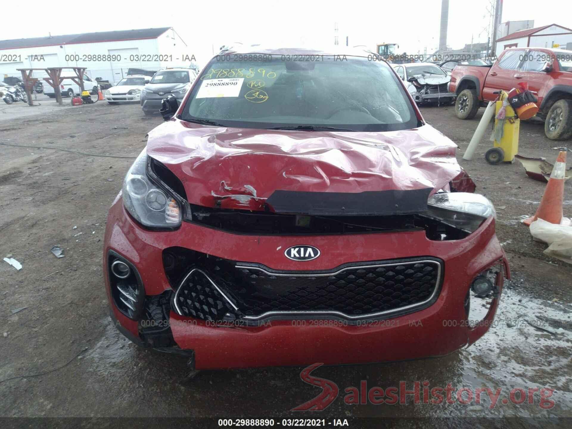 KNDPMCAC9J7320603 2018 KIA SPORTAGE