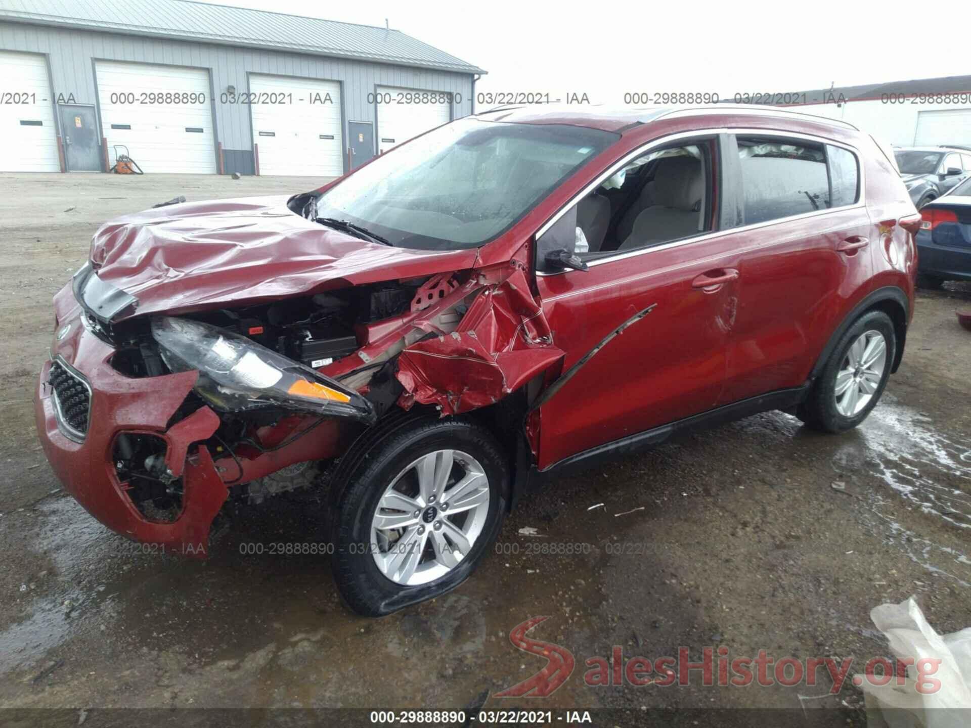 KNDPMCAC9J7320603 2018 KIA SPORTAGE