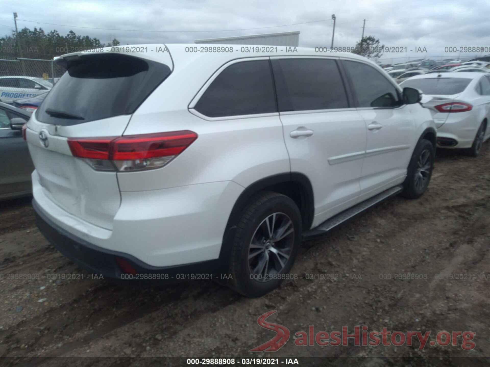 5TDZARFH5HS031324 2017 TOYOTA HIGHLANDER