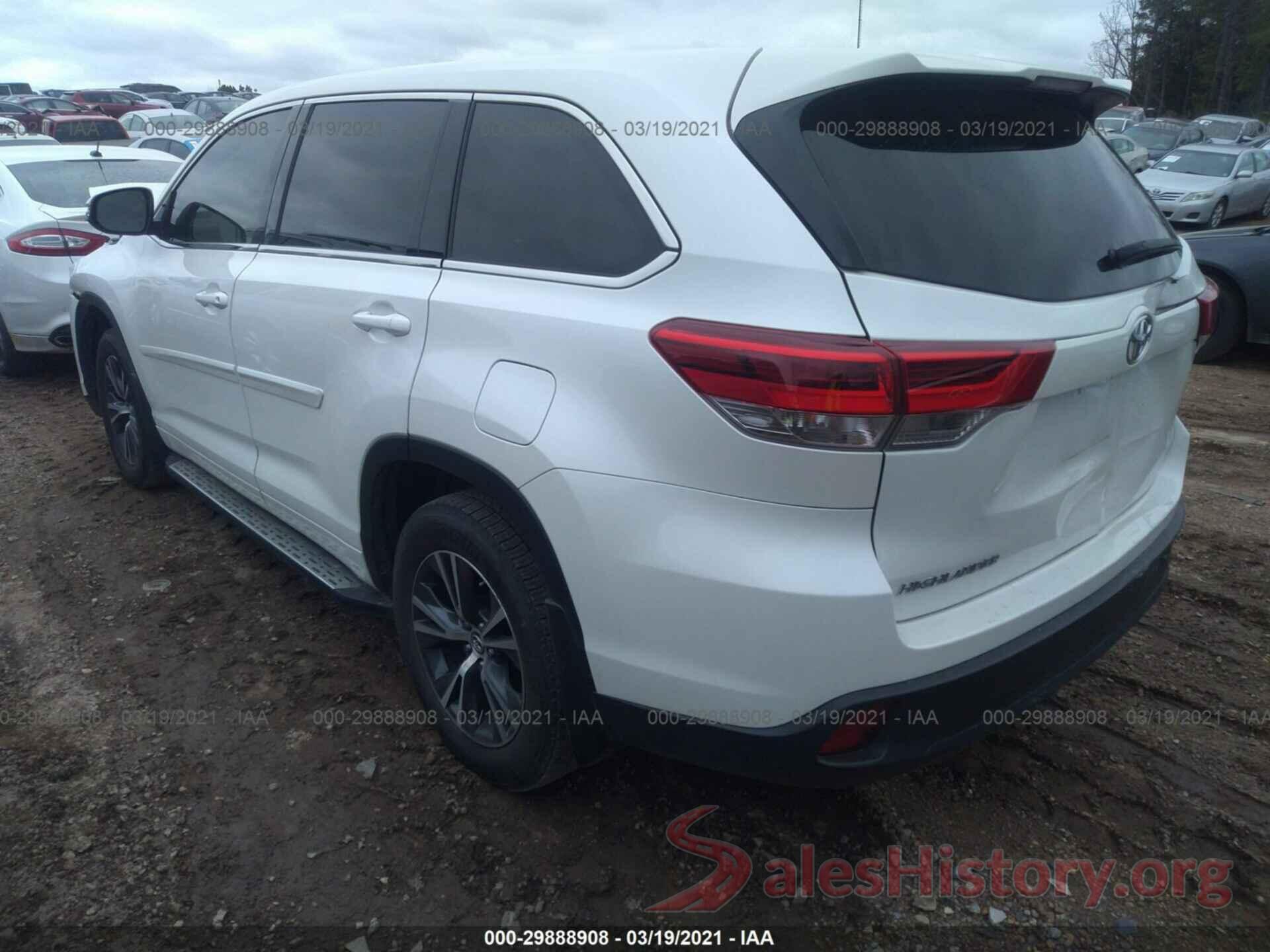 5TDZARFH5HS031324 2017 TOYOTA HIGHLANDER