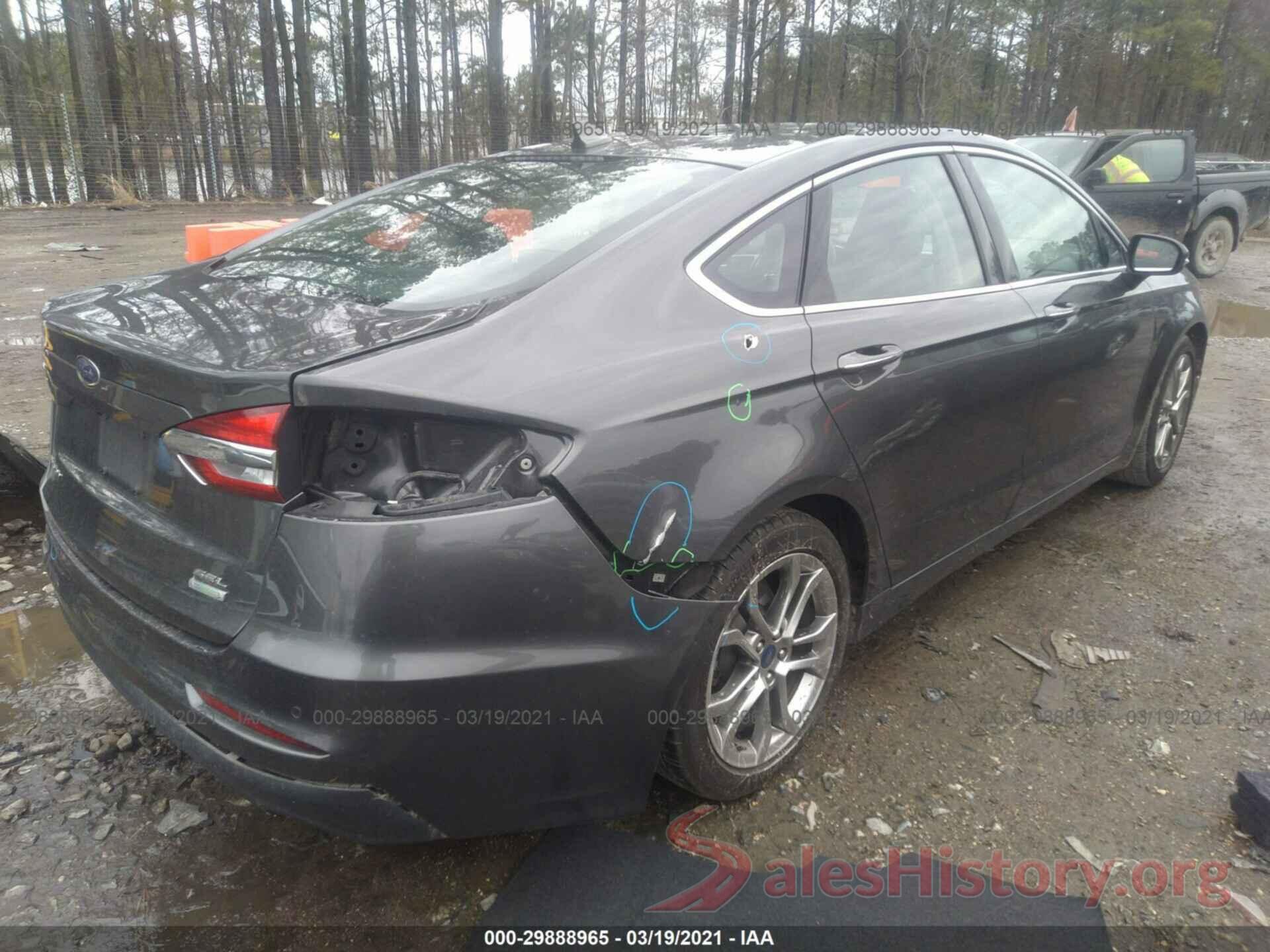 3FA6P0CD1KR254068 2019 FORD FUSION