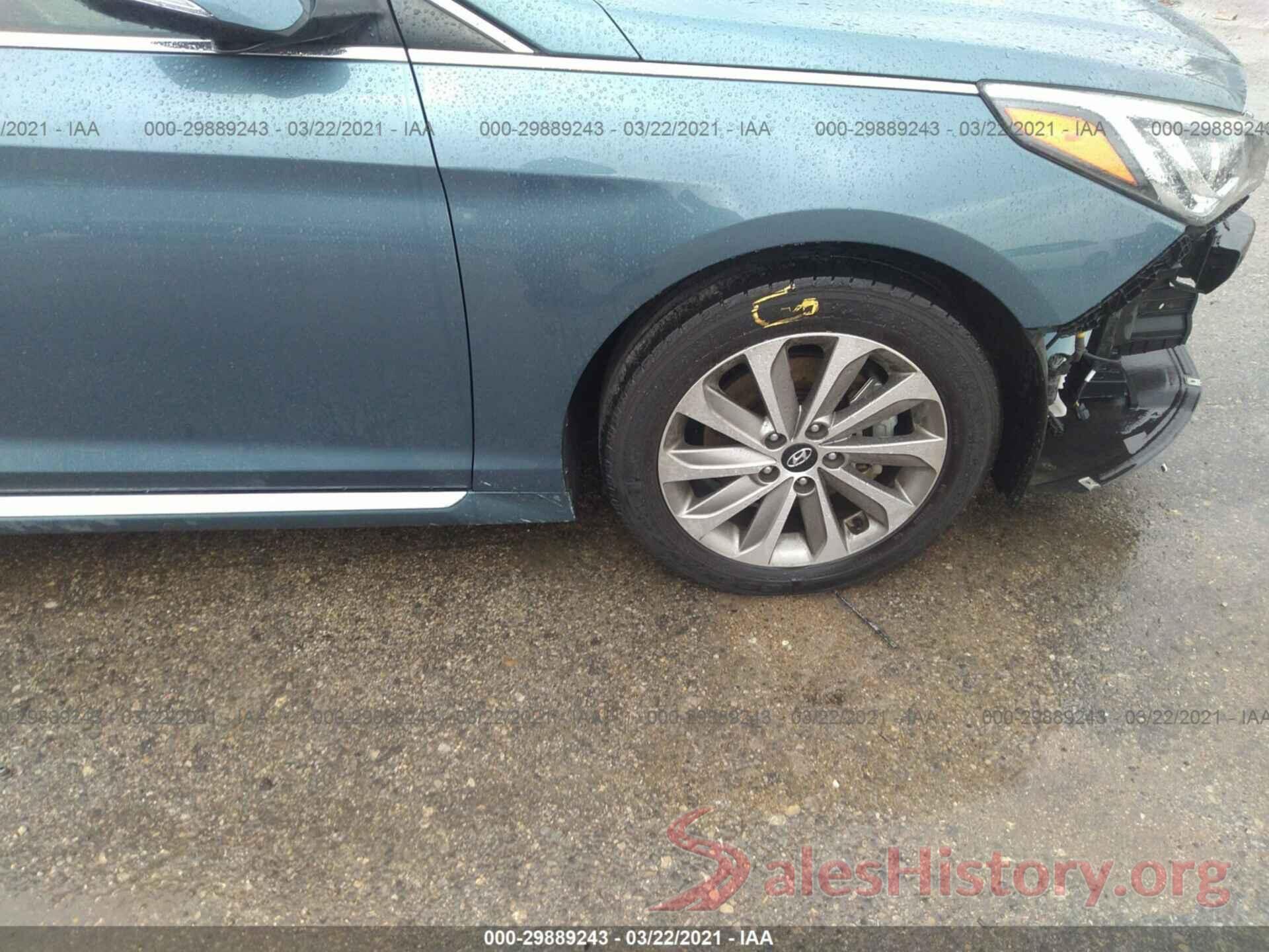 5NPE34AF7HH553461 2017 HYUNDAI SONATA