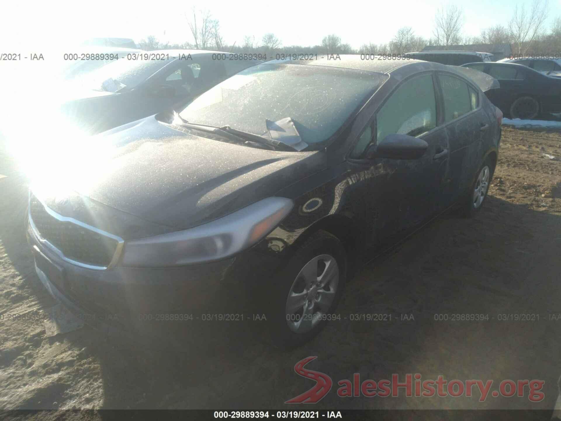 3KPFK4A73HE105500 2017 KIA FORTE