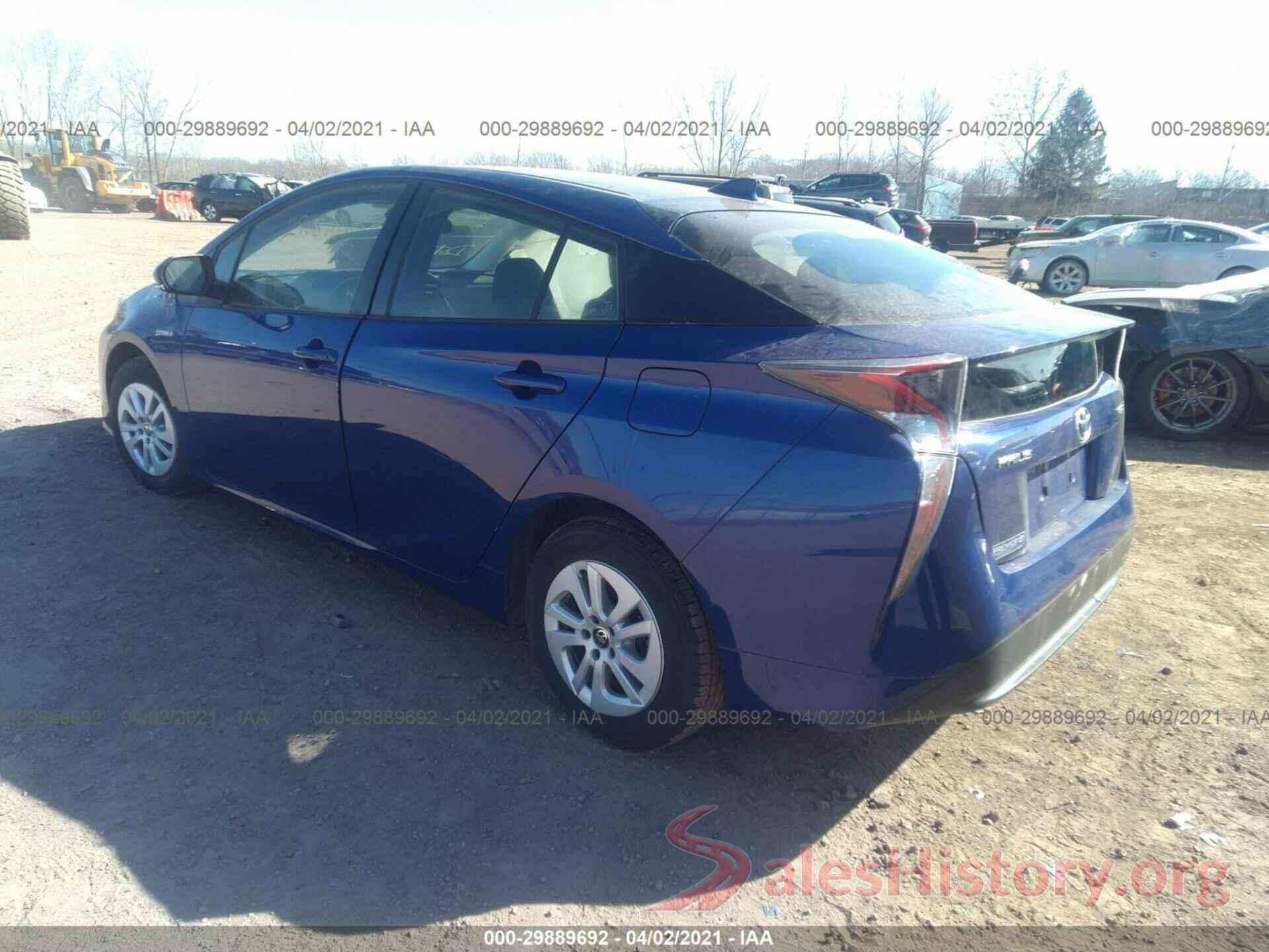 JTDKBRFU7H3050051 2017 TOYOTA PRIUS