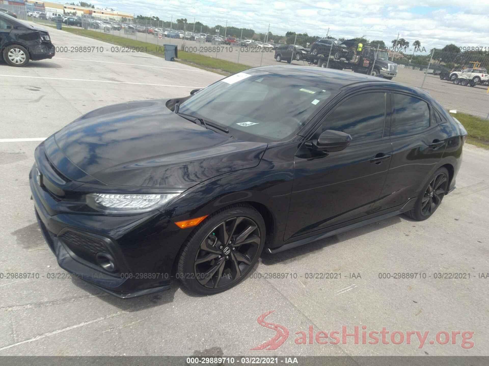 SHHFK7H91JU226176 2018 HONDA CIVIC HATCHBACK