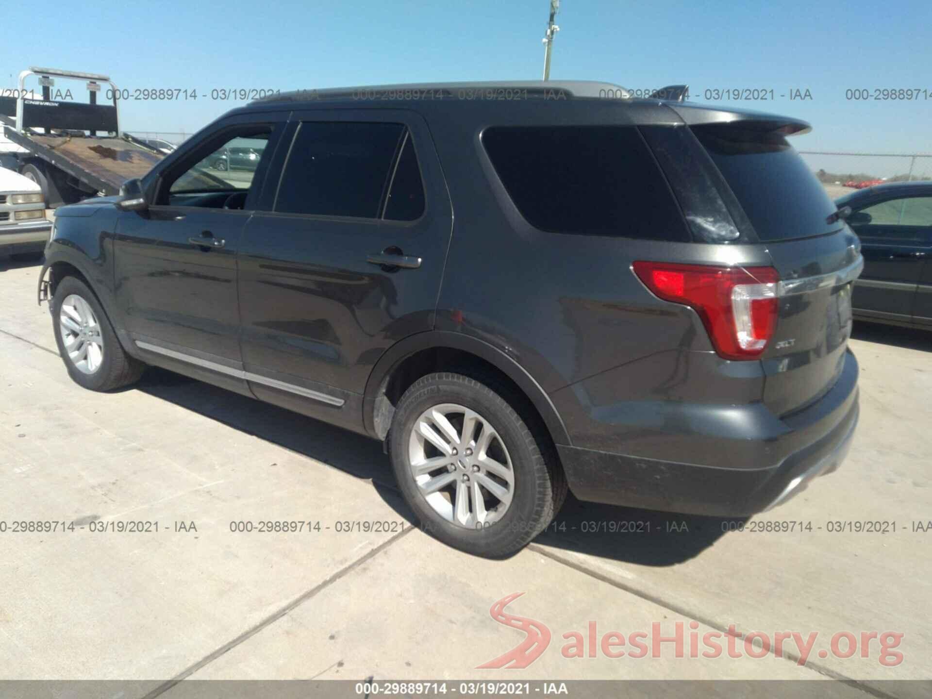 1FM5K7D85HGE36768 2017 FORD EXPLORER