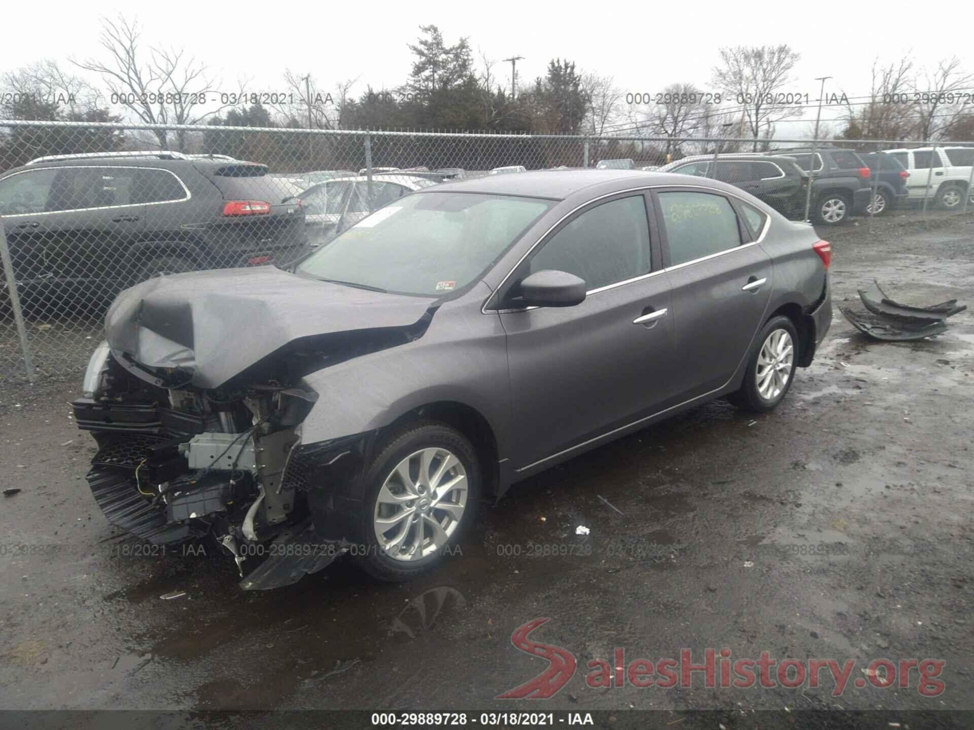 3N1AB7AP6KY258618 2019 NISSAN SENTRA