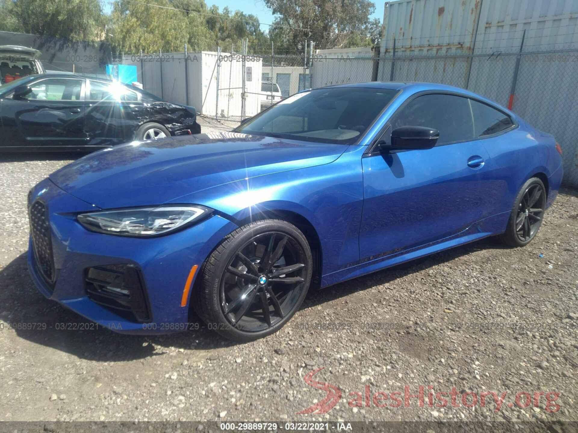 WBA53AP02MCG14920 2021 BMW 4 SERIES