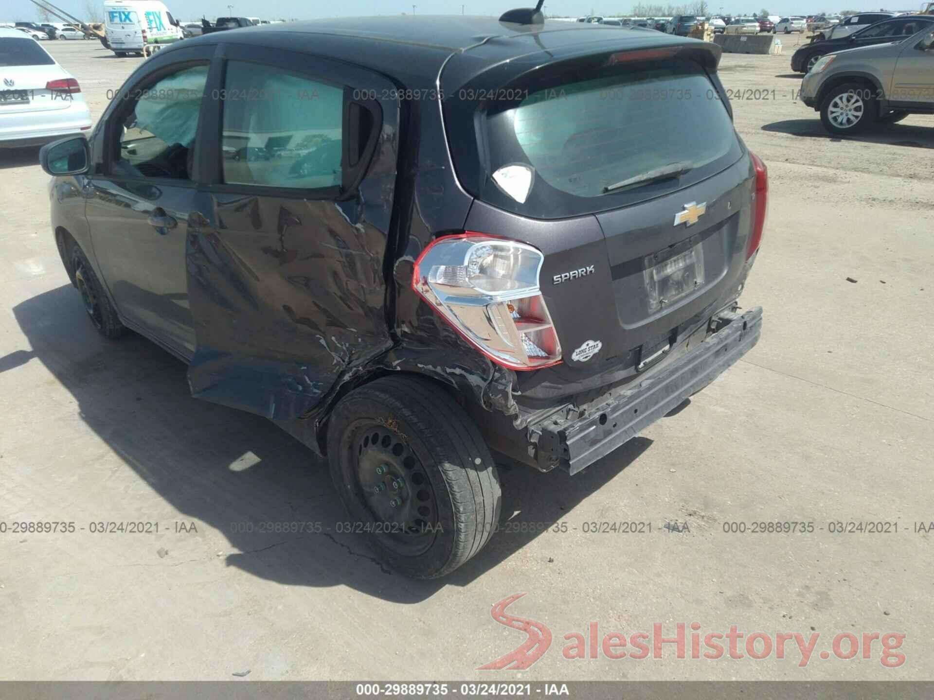 KL8CA6SA3GC611998 2016 CHEVROLET SPARK