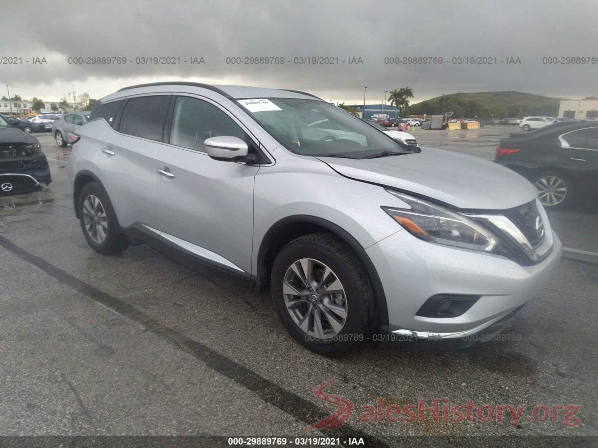 5N1AZ2MG5JN144625 2018 NISSAN MURANO