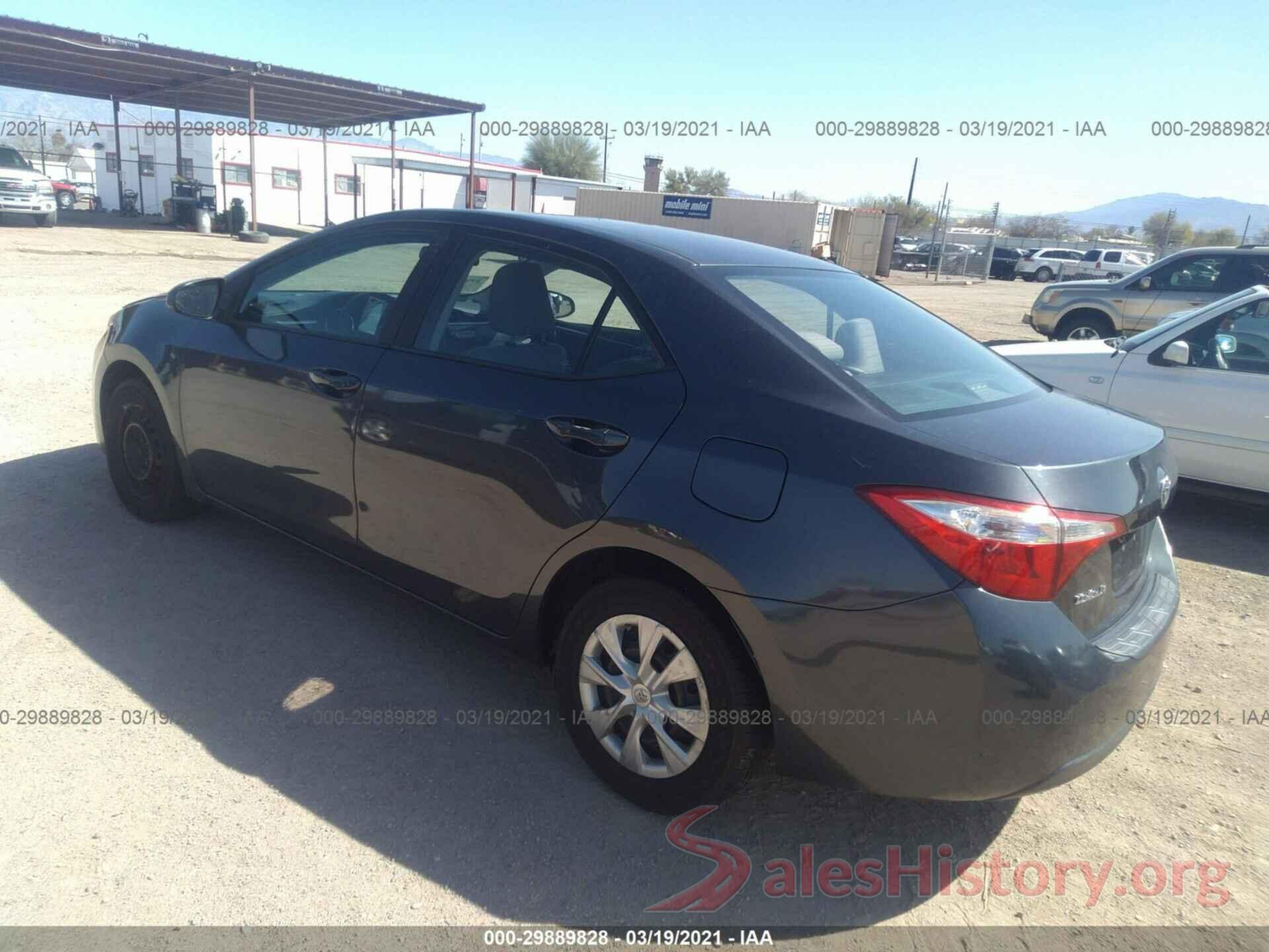 5YFBURHE3GP407442 2016 TOYOTA COROLLA