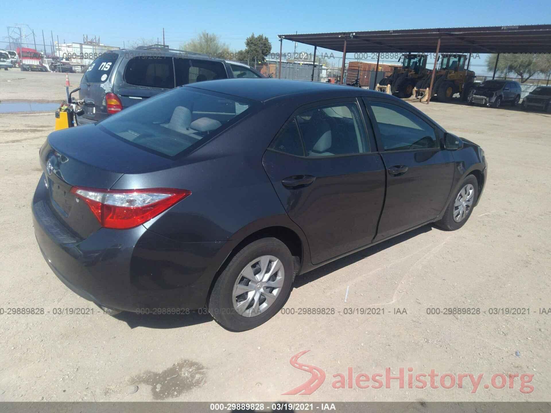 5YFBURHE3GP407442 2016 TOYOTA COROLLA