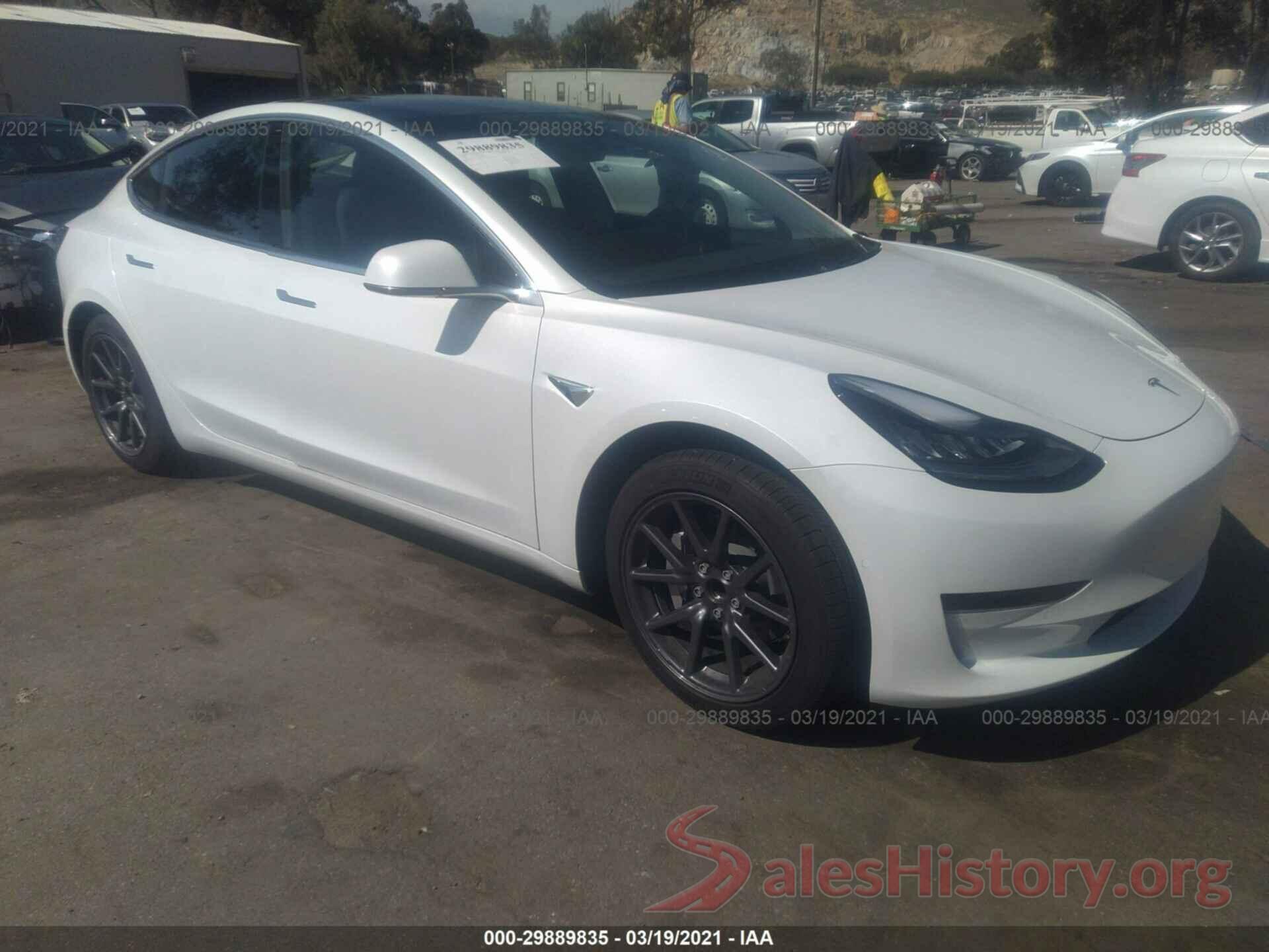 5YJ3E1EA8LF799974 2020 TESLA MODEL 3