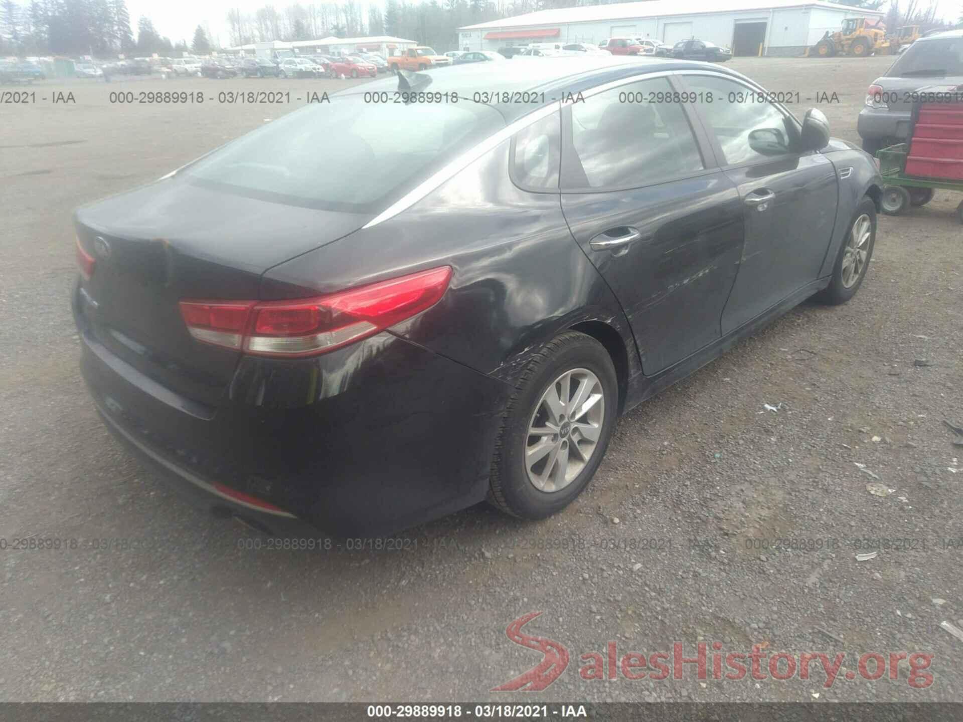 5XXGT4L32GG036056 2016 KIA OPTIMA