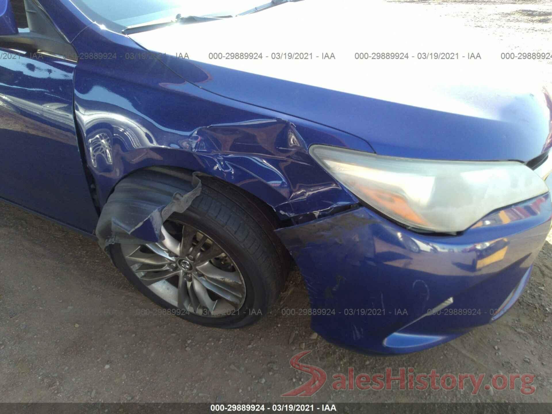 4T1BF1FK9GU539124 2016 TOYOTA CAMRY