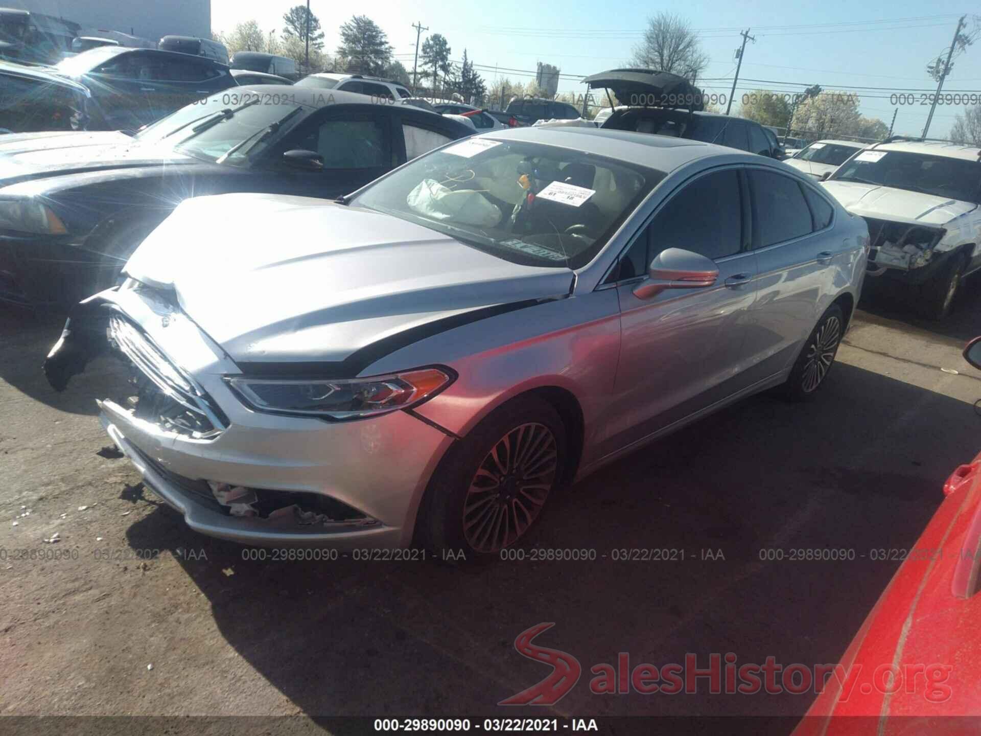 3FA6P0D90JR124114 2018 FORD FUSION