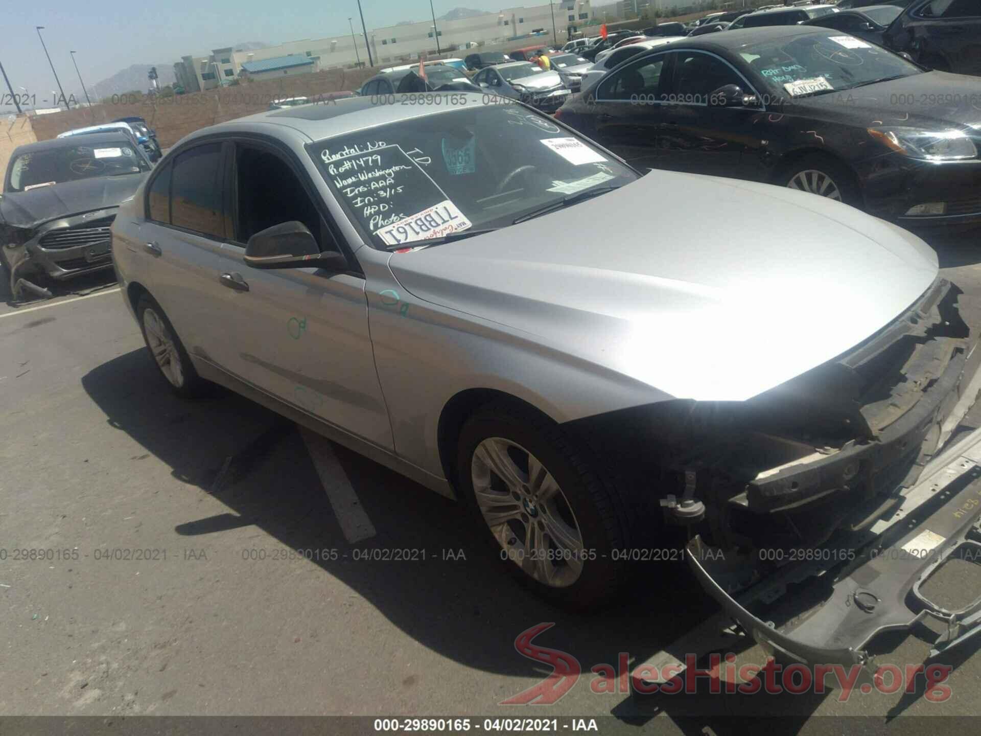 WBA8E9G56GNT46705 2016 BMW 3 SERIES