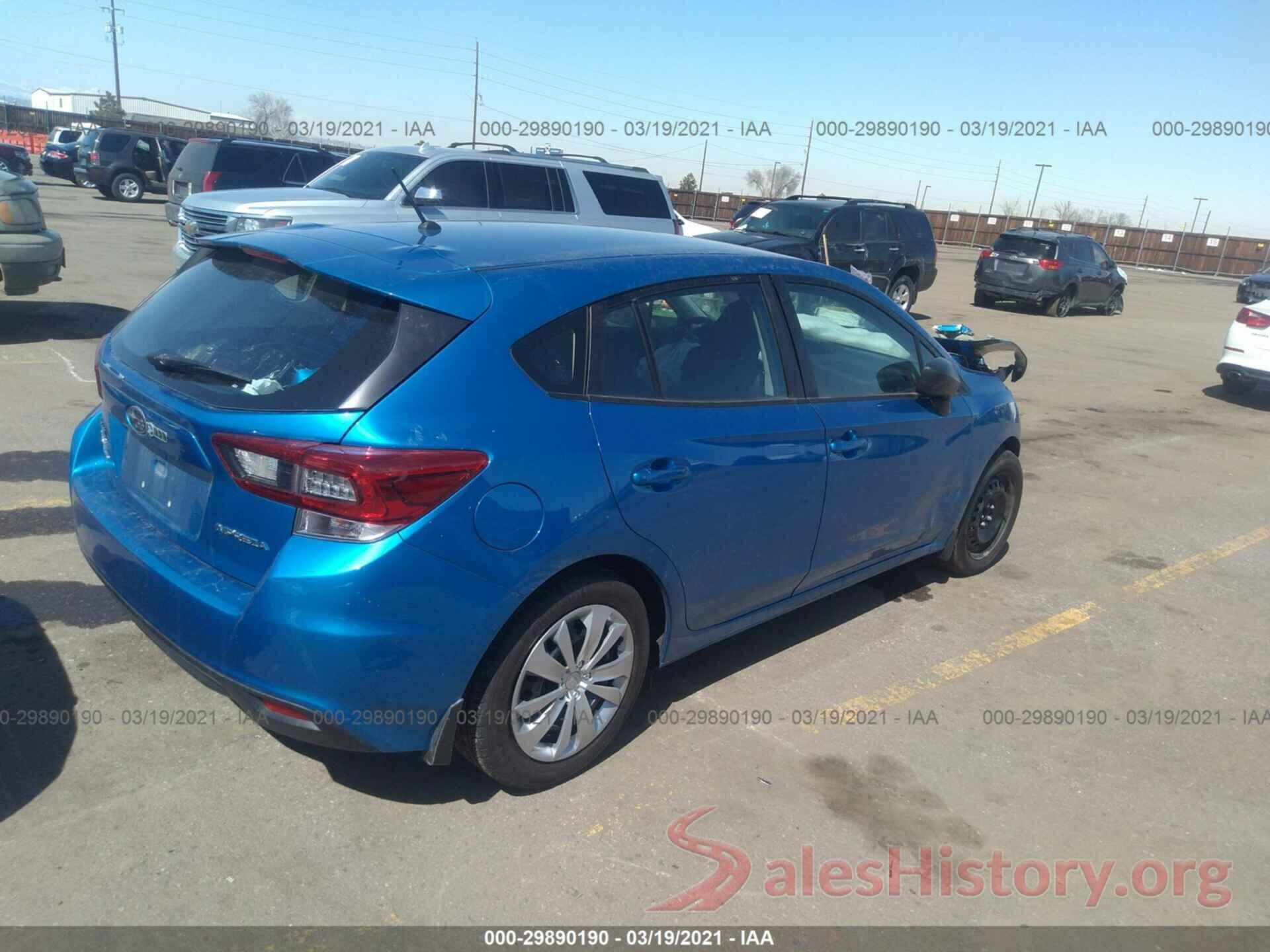 4S3GTAB66L3713971 2020 SUBARU IMPREZA