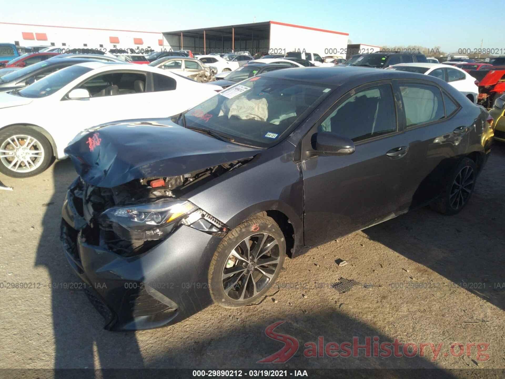 2T1BURHE8KC217354 2019 TOYOTA COROLLA