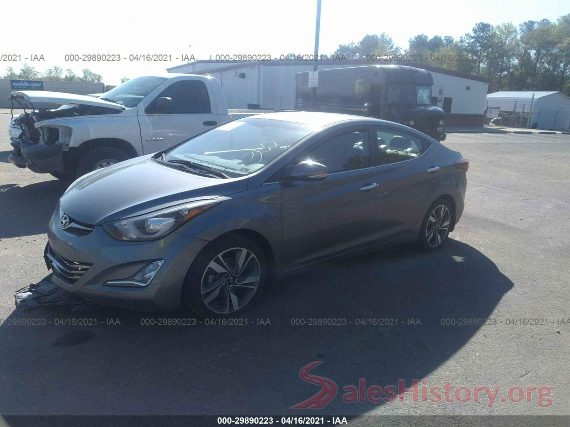 KMHDH4AE8GU586716 2016 HYUNDAI ELANTRA