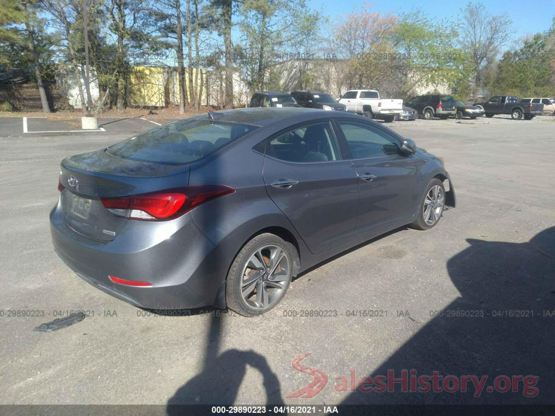 KMHDH4AE8GU586716 2016 HYUNDAI ELANTRA