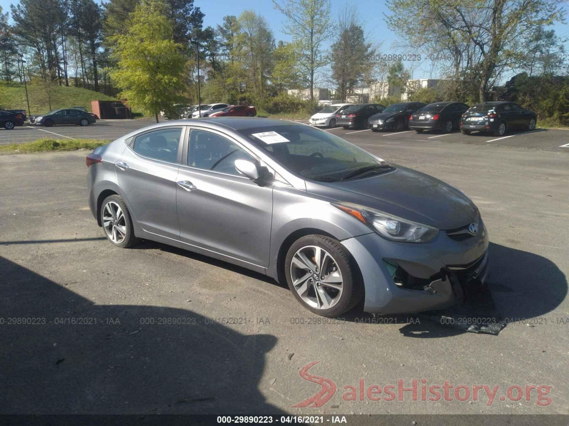 KMHDH4AE8GU586716 2016 HYUNDAI ELANTRA